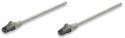 INTELLINET Patchcord Cat6 UTP 1.5 m 100% Cu szary 340380