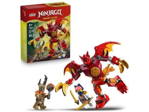 LEGO NINJAGO Smok-mech Kaia — zestaw bitewny 71851