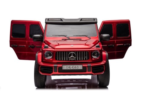 Auto Na Akumulator Mercedes G63 4X4 XXL 24V14AH Czerwony Lakierowany