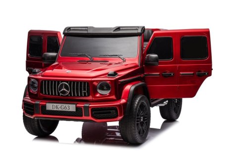 Auto Na Akumulator Mercedes G63 4X4 XXL 24V14AH Czerwony Lakierowany