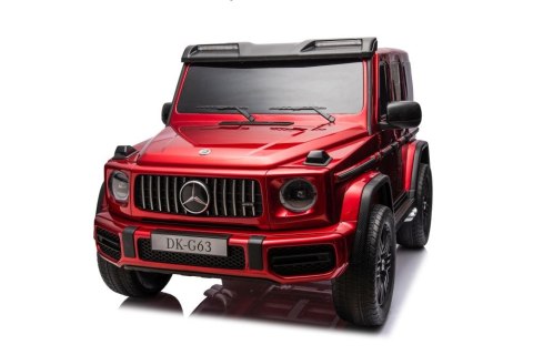Auto Na Akumulator Mercedes G63 4X4 XXL 24V14AH Czerwony Lakierowany