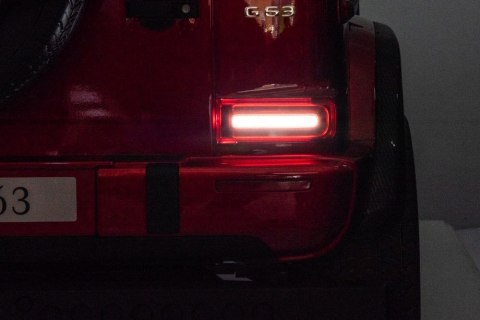 Auto Na Akumulator Mercedes G63 4X4 XXL 24V14AH Czerwony Lakierowany