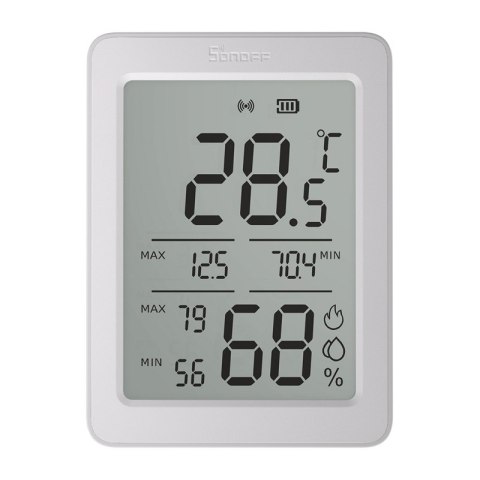Czujnik Temperatury i Wilgotności ZigBee LCD Sonoff AirGuard TH SNZB-02DR2