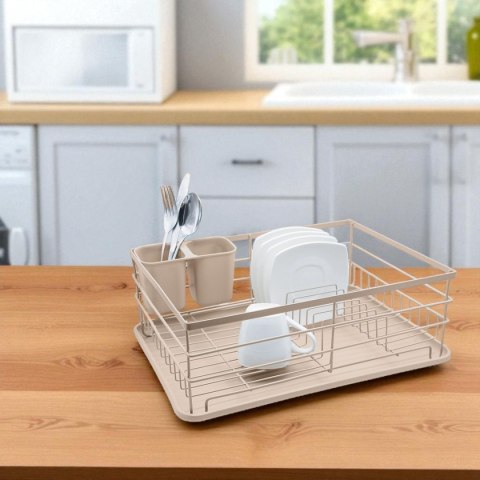 SUSZARKA DO NACZYŃ Z OCIEKACZEM I TACĄ 4026