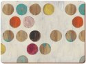 Kropki Retro Podkładki duże 4 szt.