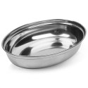 Półmisek stalowy na przekąski owalny głęboki 19x14cm EXCELLENT HOUSEWARE 139389