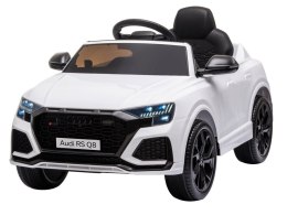 Samochód na akumulator Audi RS Q8 Światła LED MP3 Pilot Biały