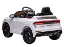 Samochód na akumulator Audi RS Q8 Światła LED MP3 Pilot Biały