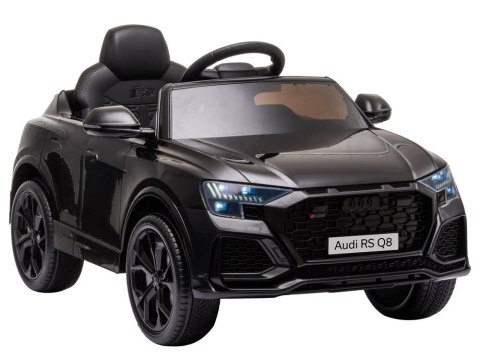Samochód na akumulator Audi RS Q8 Światła LED MP3 Pilot Czarny