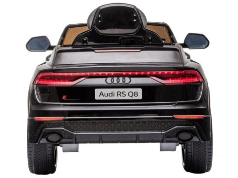 Samochód na akumulator Audi RS Q8 Światła LED MP3 Pilot Czarny