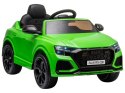 Samochód na akumulator Audi RS Q8 Światła LED MP3 Pilot Zielony