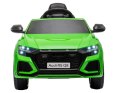 Samochód na akumulator Audi RS Q8 Światła LED MP3 Pilot Zielony