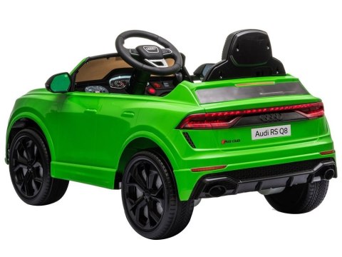 Samochód na akumulator Audi RS Q8 Światła LED MP3 Pilot Zielony