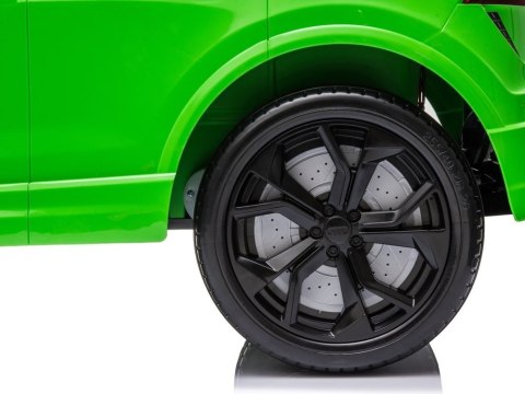 Samochód na akumulator Audi RS Q8 Światła LED MP3 Pilot Zielony
