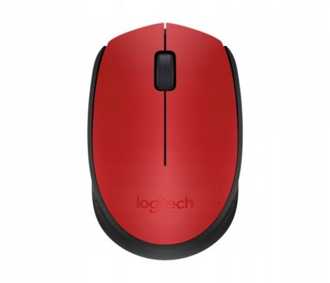 MYSZ LOGITECH NANO WIRELESS MOUSE M171 CZERWONA