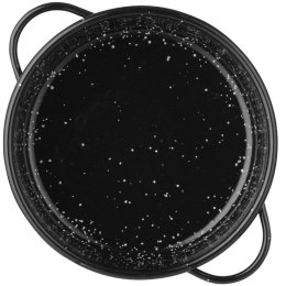 Patelnia emaliowana okrągła z uchwytami śr. 160x45 mm