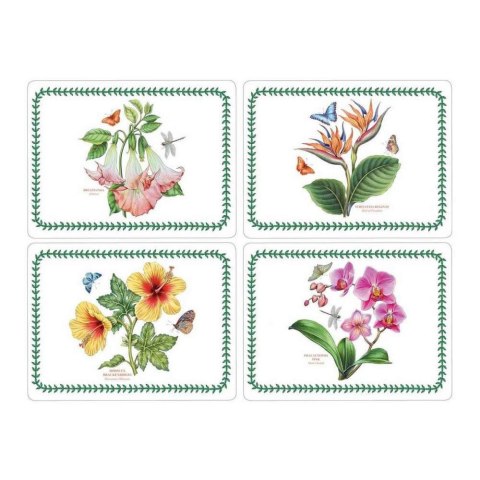 Egzotyczny Ogród Podkładki duże 4 szt.