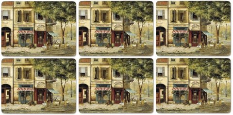 Paryż Podkładki średnie 6 szt.