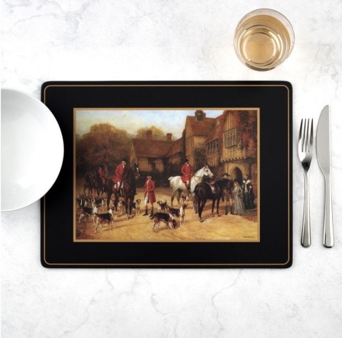 Polowanie Podkładki duże 4 szt.