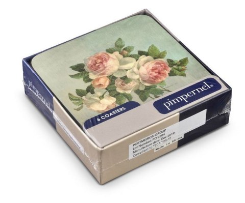 Róże Podkładki małe 6 szt.