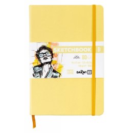 Szkicownik DARWI 14x21 140g Bladożółty