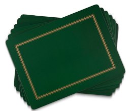 Szmaragdowe Podkładki średnie 6 szt.