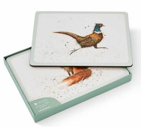 Zwierzęta Podkładki średnie 6 szt.