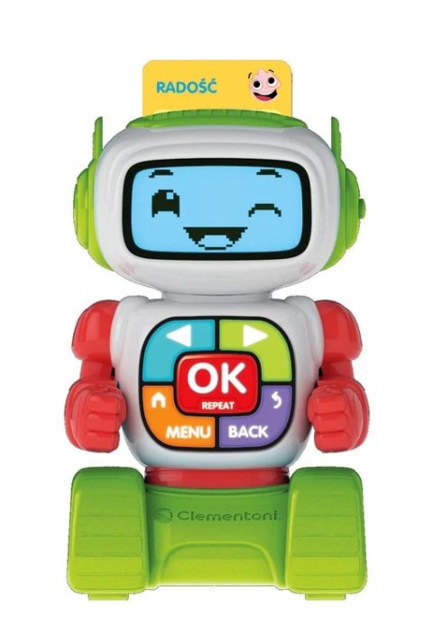 Edukacyjny Robot Eddie Język Polski Uczę się Bawiąc Clementoni 50411