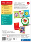 Gra edukacyjna Puzzle Która Jest Godzina? Zegarek Uczę się Bawiąc Język Polski Clementoni 50771