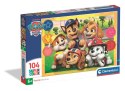 Puzzle 104 Super Color PSI PATROL Clementoni 25013