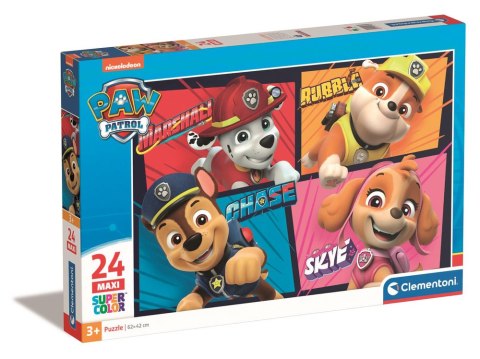 Puzzle 24 MAXI Super Color PSI PATROL Clementoni 24238