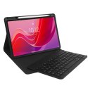 Etui ochronne z klawiaturą na Lenovo Tab M11 11'' TB-330 SC Pen - czarne