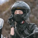 Kominiarka balaklava na twarz motocykl rower zimowa ocieplana - czarna