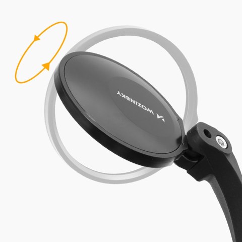 Lusterko rowerowe wsteczne lewe - czarne