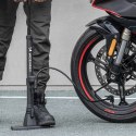 Pompka rowerowa podłogowa z manometrem 160 PSI 11 bar - czarna