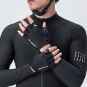 Rękawiczki rowerowe bez palców antypoślizgowe rozmiar XL - czarne