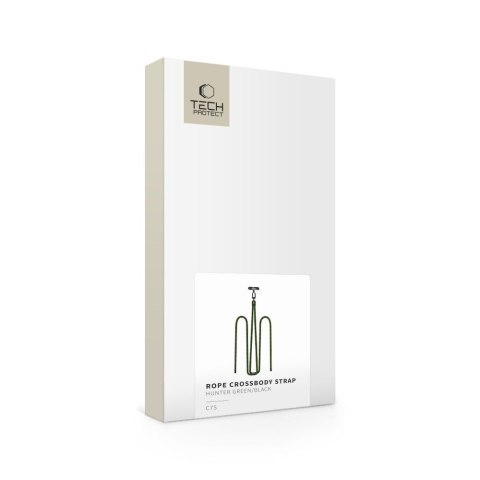 Smycz zawieszka do smartfona z regulowanym sznurkiem - oliwkowa