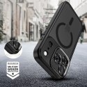 Etui pokrowiec ochronny na iPhone 17 Pro MagCam MagSafe - czarny mat