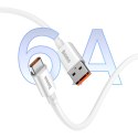 Kabel przewód USB-A - USB-C Superior Series 100W 1m - biały