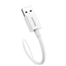 Kabel przewód USB-A - USB-C Superior Series 100W 25cm - biały