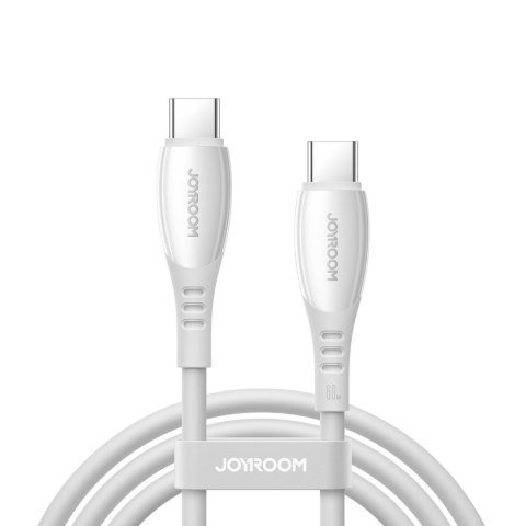 Kabel przewód USB-C S-A59 Vibrant Series 60W 1.2m - biały