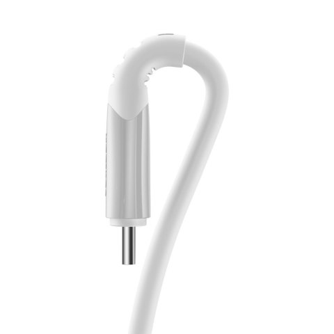 Kabel przewód USB-C S-A59 Vibrant Series 60W 1.2m - biały
