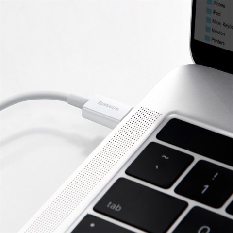 Kabel przewód USB-C - iPhone Lightning Superior Series 20W PD 25cm - biały