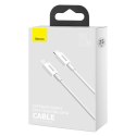 Kabel przewód USB-C - iPhone Lightning Superior Series 20W PD 25cm - biały