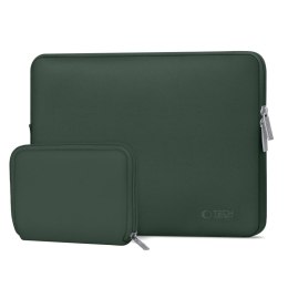 Torba pokrowiec Neoslim na laptopa 15-16'' + etui na akcesoria - zielona
