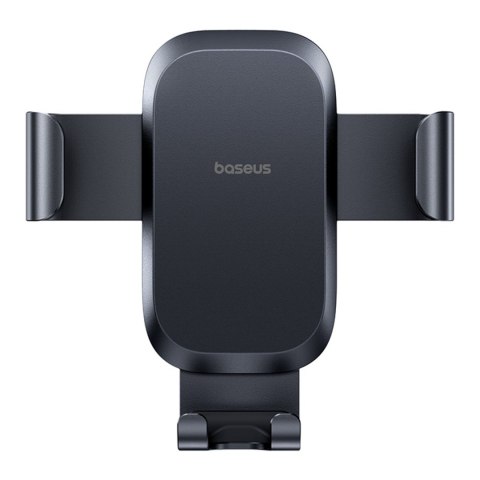 Uchwyt samochodowy grawitacyjny do smartfona na kratkę nawiewu - czarny