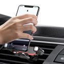 Uchwyt samochodowy grawitacyjny do telefonu na kratkę nawiewu - czarny