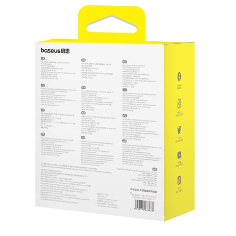 Uchwyt samochodowy grawitacyjny do telefonu na kratkę nawiewu - szary