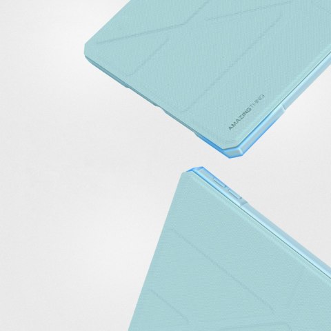 Etui case z podstawką miejscem na rysik na iPad Air M3 11'' - niebieskie