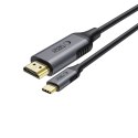 Kabel przewód USB-C - HDMI UltraBoost 60Hz 180cm - czarny